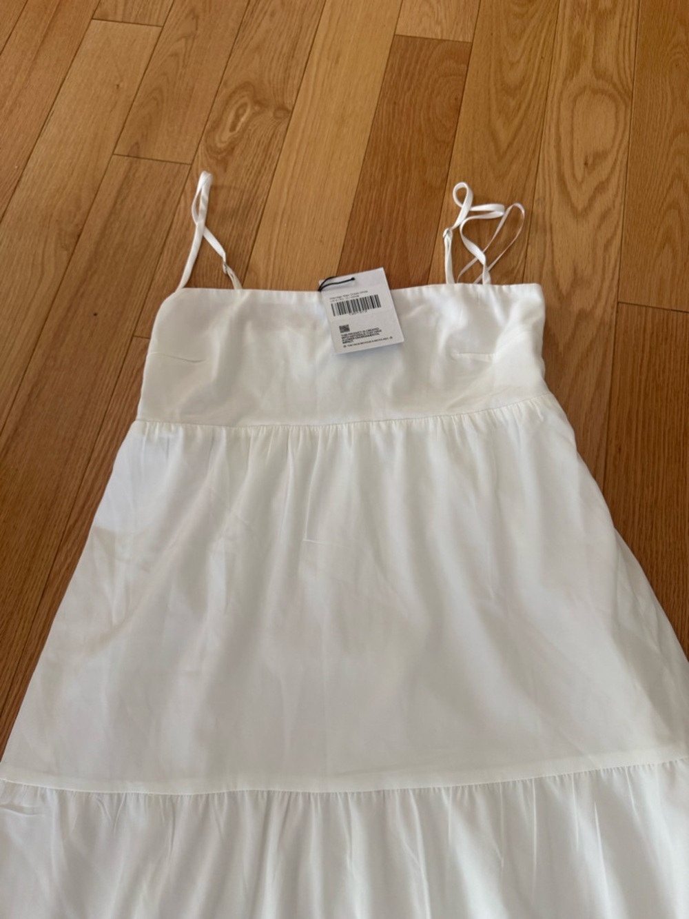 Princess Polly White Tiered Maxi Dress with Spaghetti Straps - Picture 3 of 6